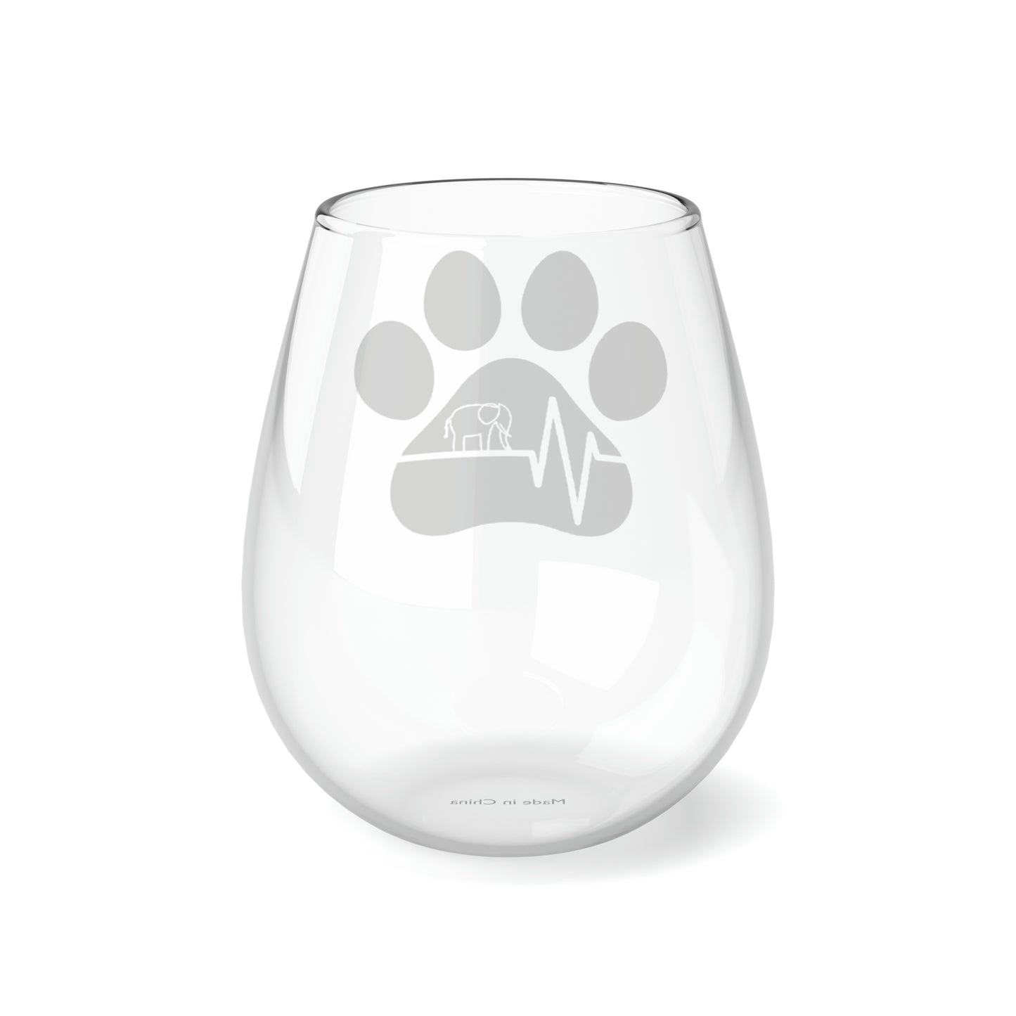 Wildlife Wine Glass