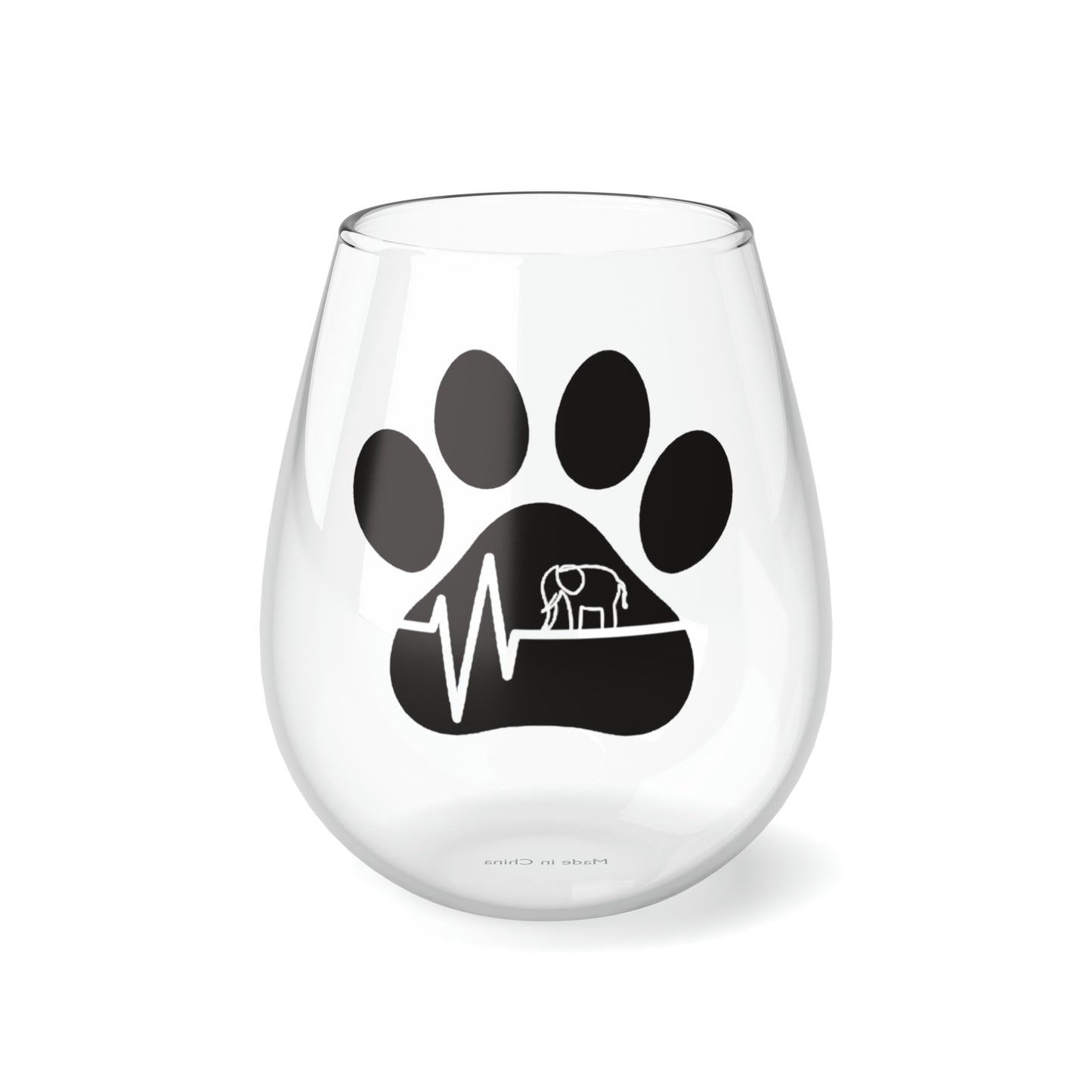 Wildlife Wine Glass