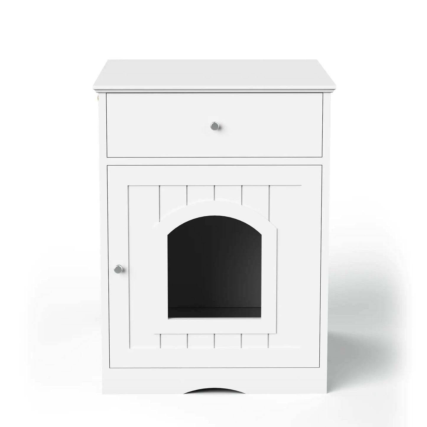 Wooden Pet House Cat Litter Box Enclosure