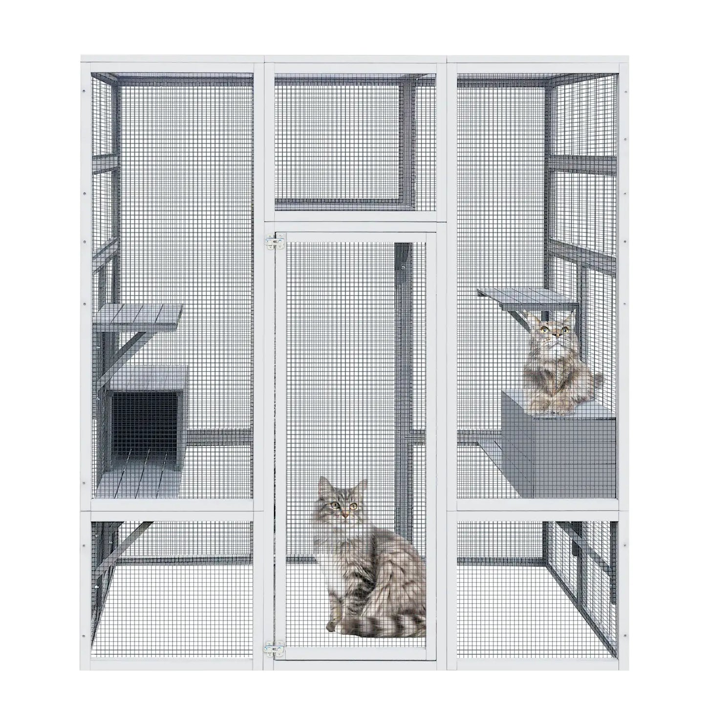 Large Outdoor Wooden Catio