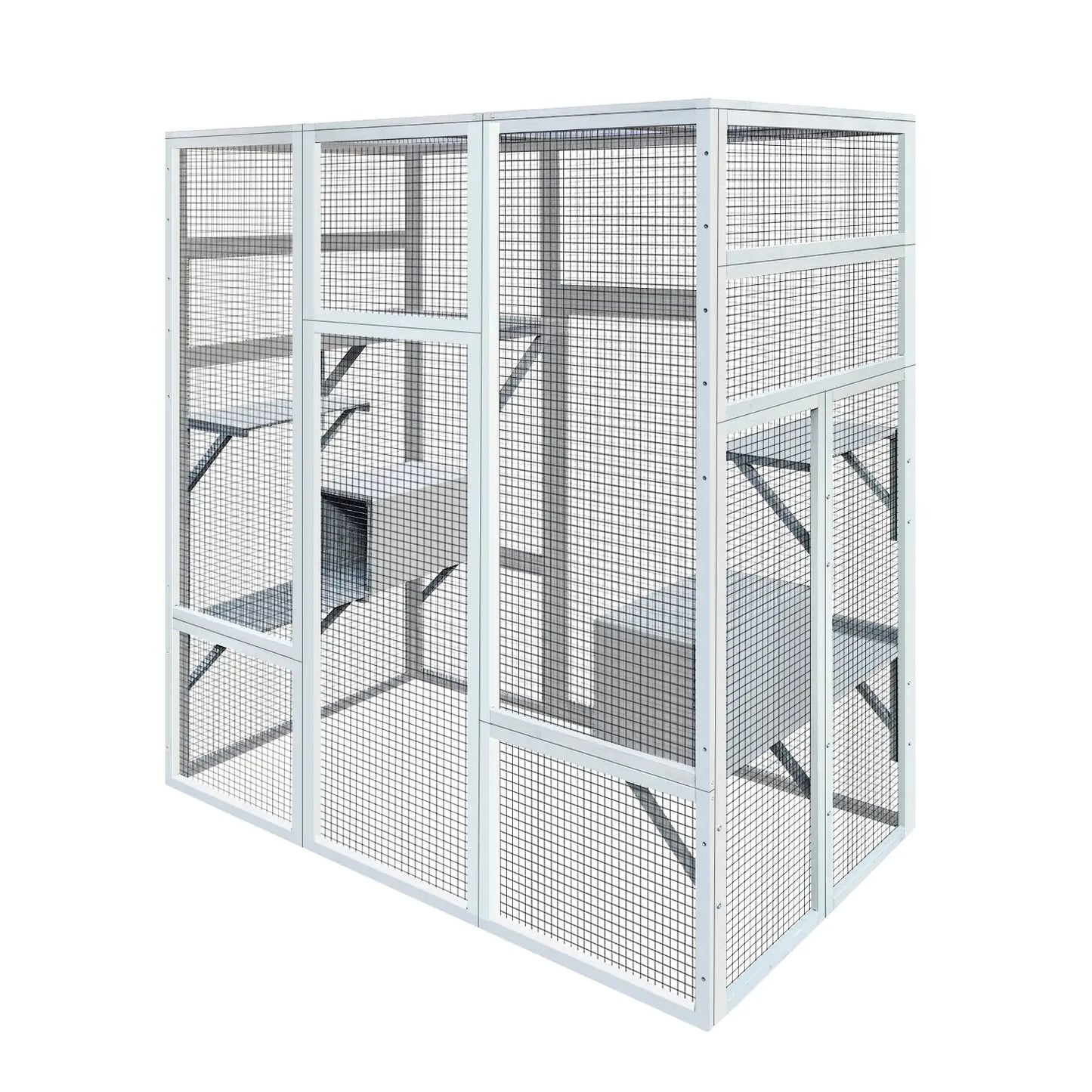 Large Outdoor Wooden Catio