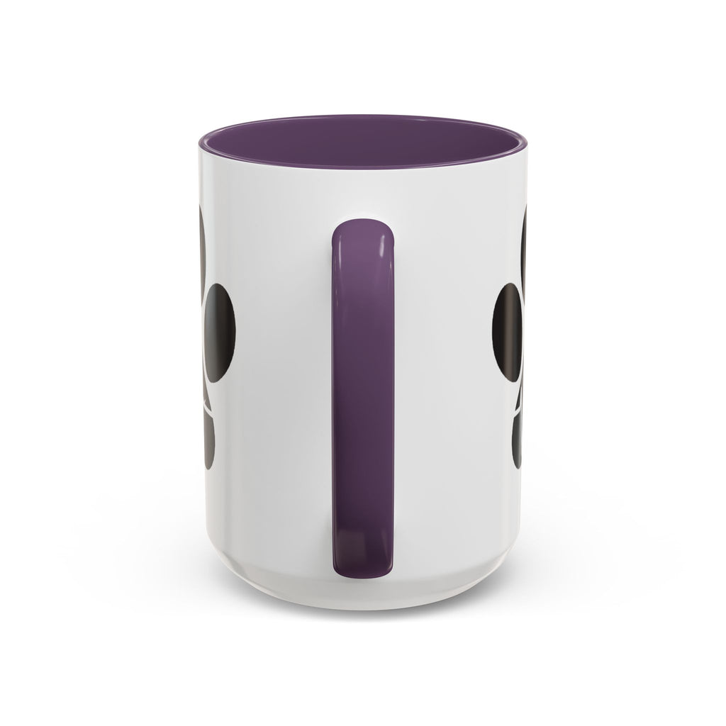 Cat Paw Heartbeat Coffee Mug — Pet Lover Accent Mug (11/15oz)