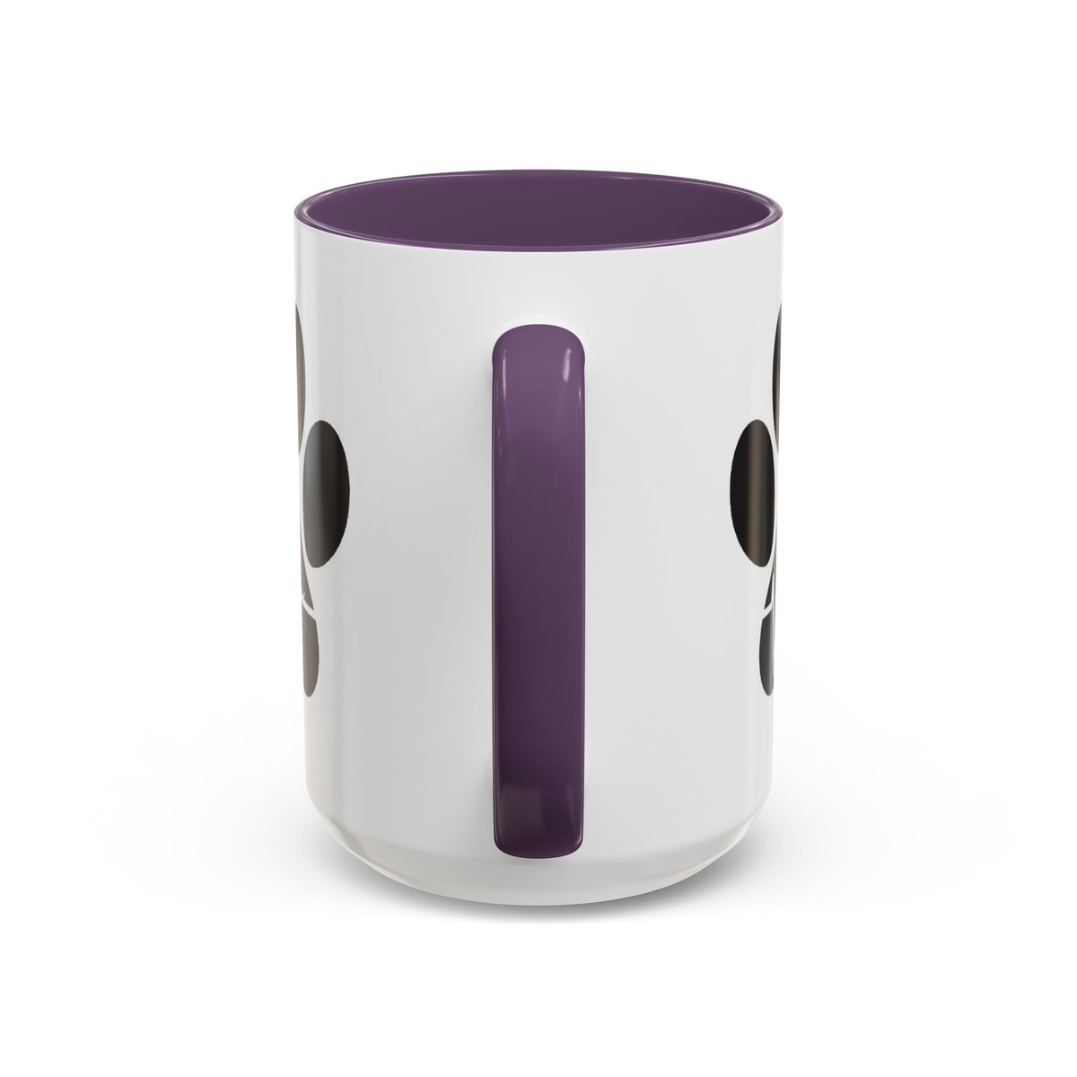 Cat Paw Heartbeat Coffee Mug — Pet Lover Accent Mug (11/15oz)