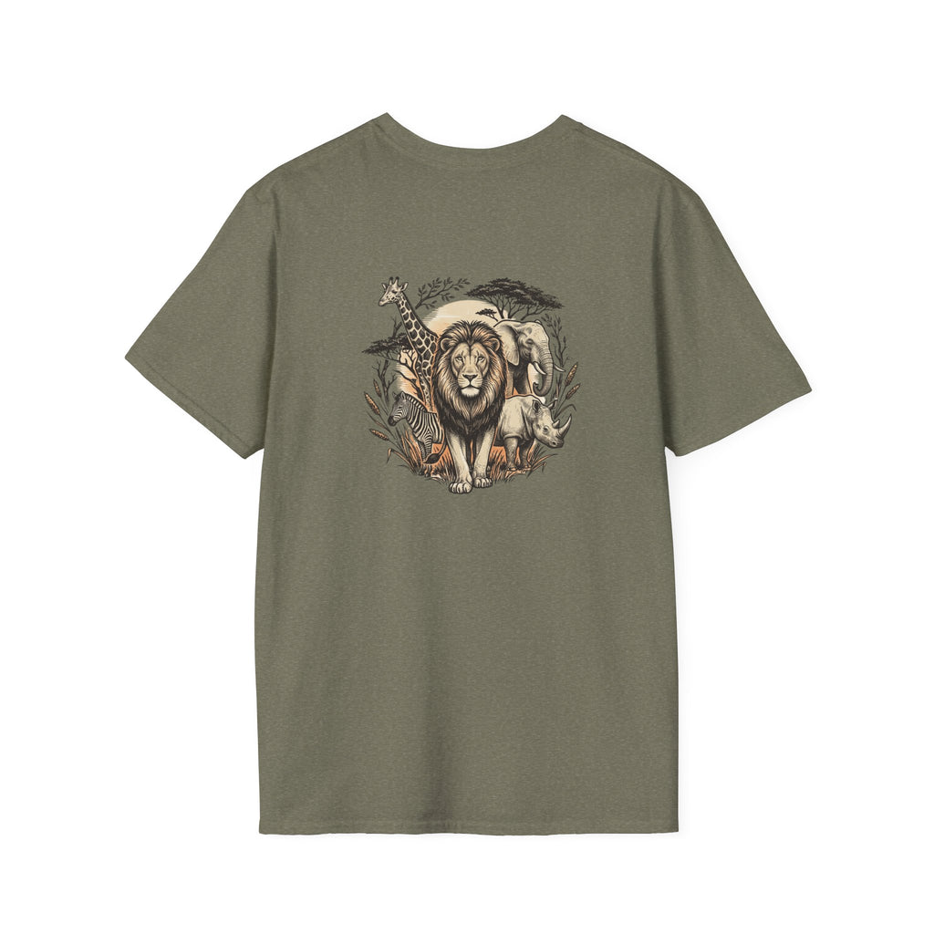 Wildlife Logo T-Shirt — African-Inspired Graphic Tee