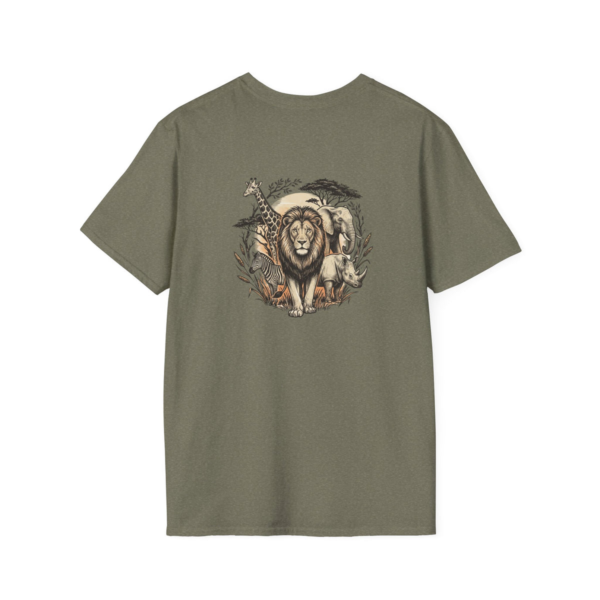 Wildlife Logo T-Shirt — African-Inspired Graphic Tee