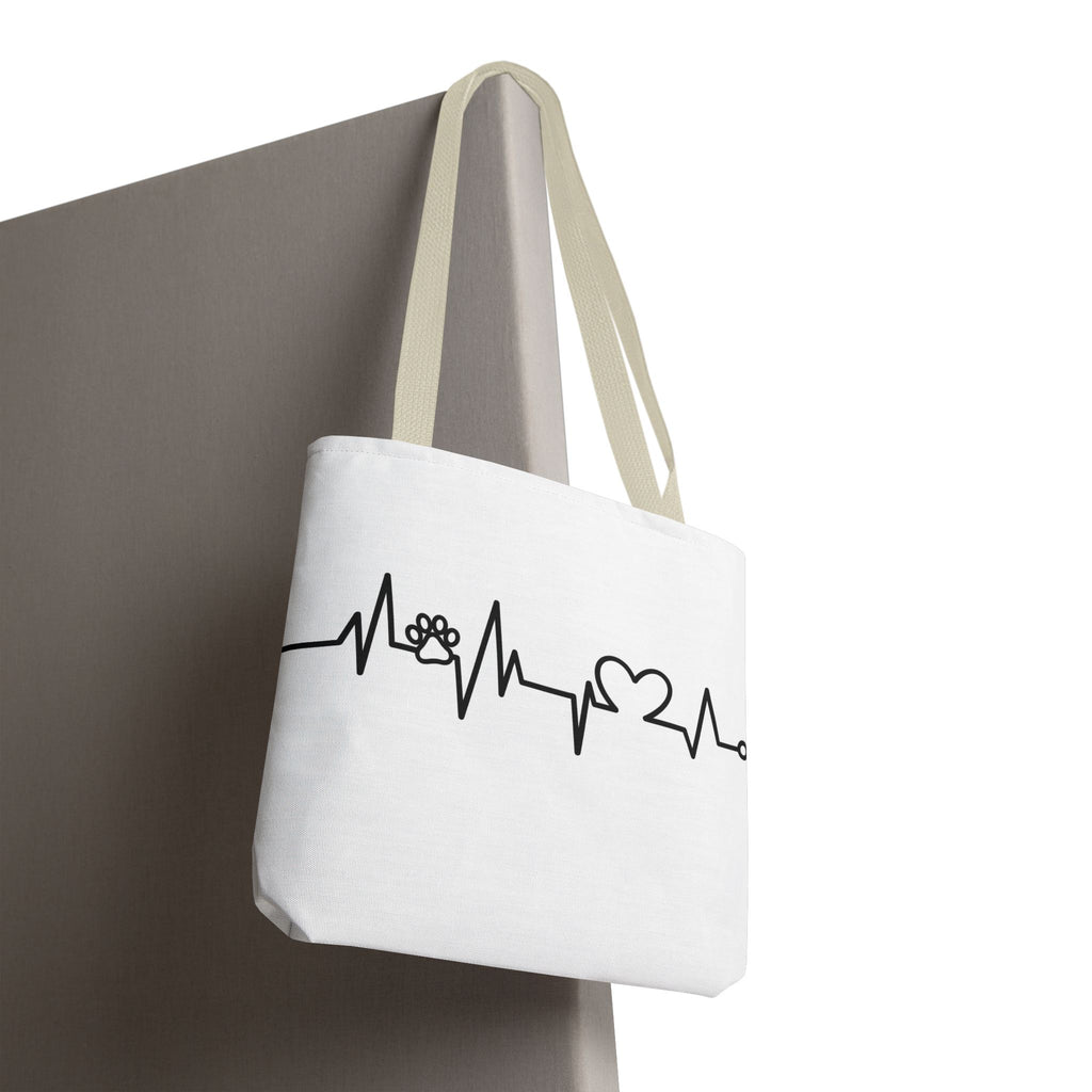 Animal ECG Tote Bag