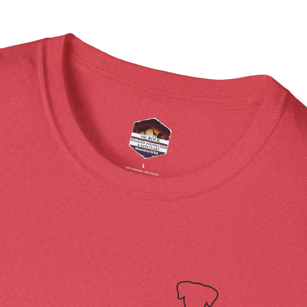 Dog and Cat Outline Tee — Minimal Pet Silhouette T-Shirt