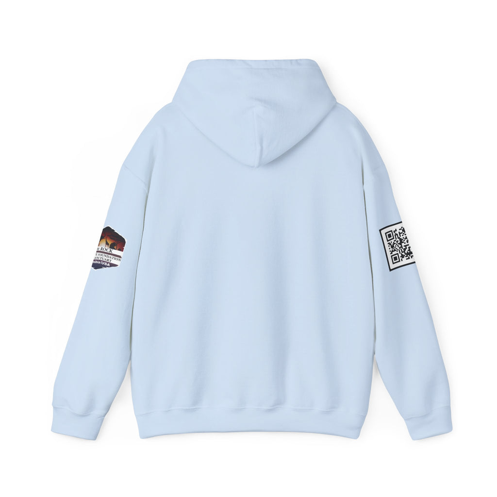 Hoodie - Rock Wildlife Script Pullover Hoodie