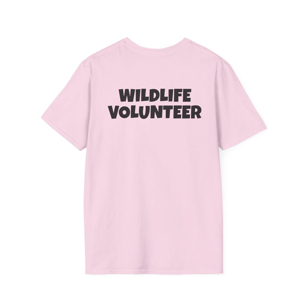 Wildlife Volunteer T-Shirt — Nature Rescue Pocket Logo Tee