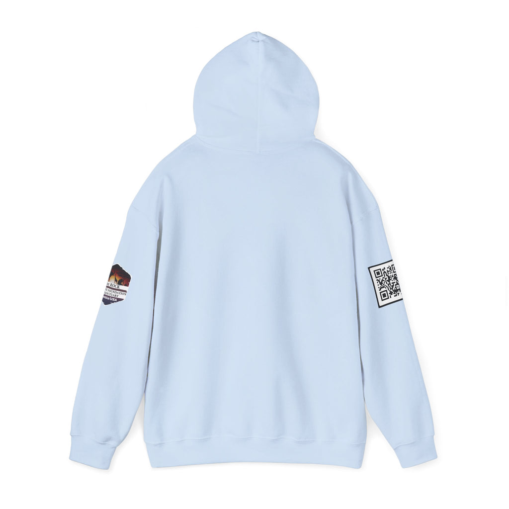 Hoodie - Rock Wildlife Script Pullover Hoodie