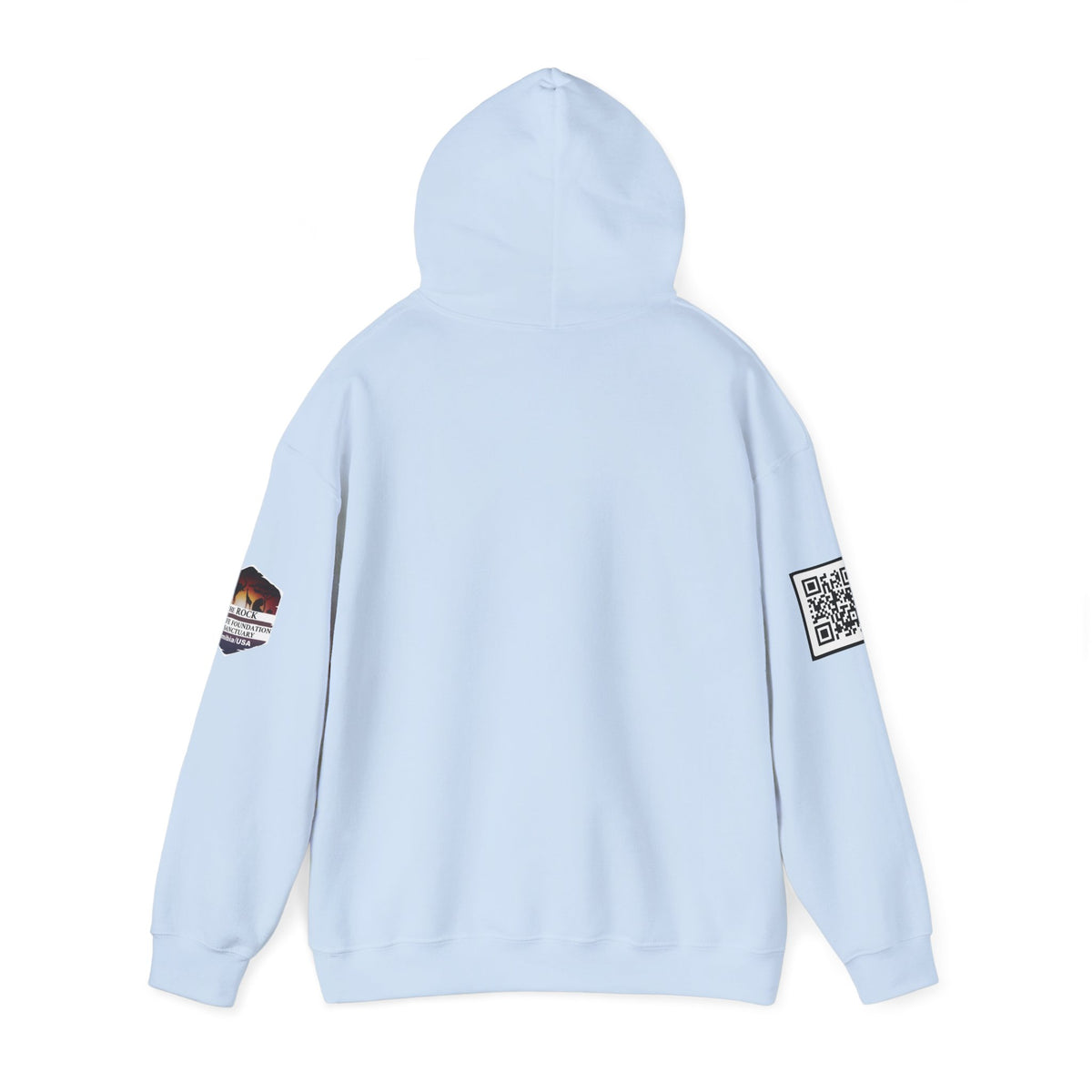 Hoodie - Rock Wildlife Script Pullover Hoodie