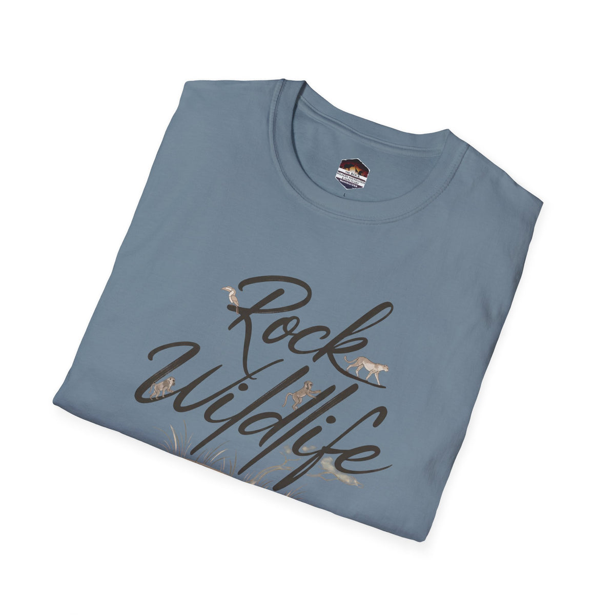 Rock Wildlife T-Shirt — Nature-Inspired Graphic Tee
