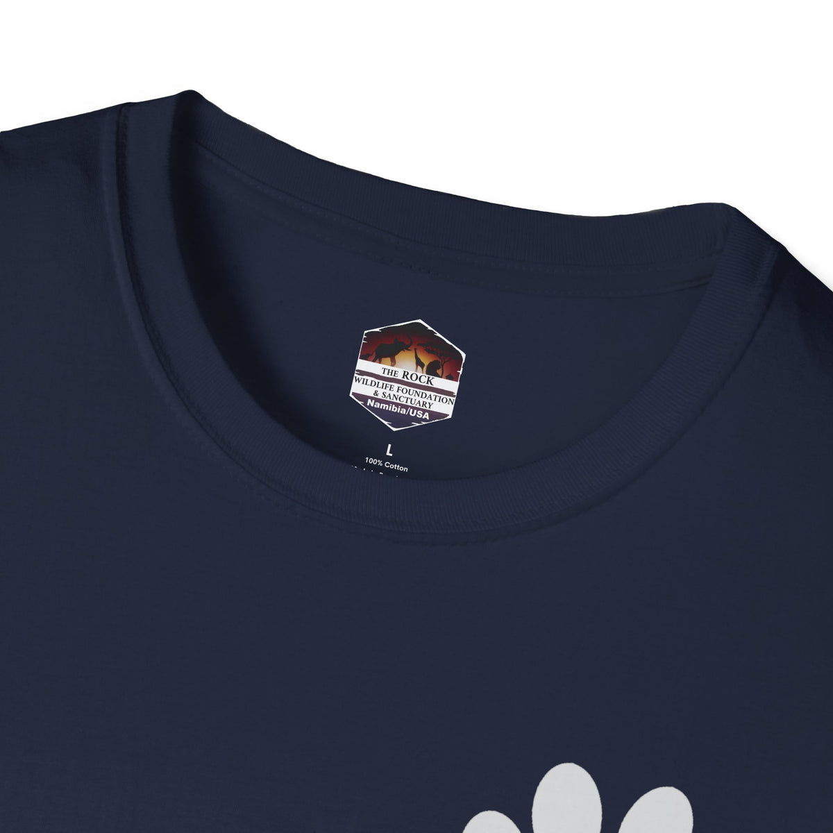 T-Shirt — Paw & Heartbeat EKG Design (Pet Lover Tee)