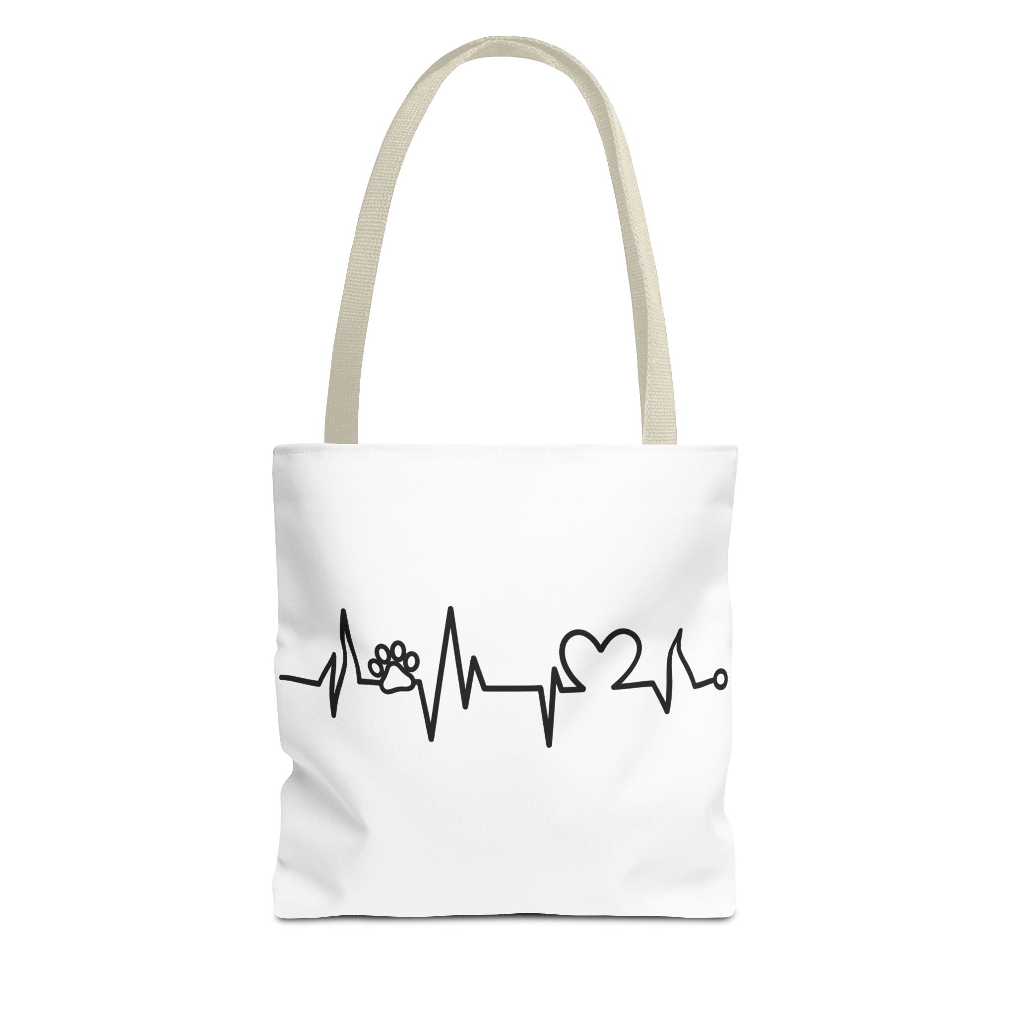Animal ECG Tote Bag