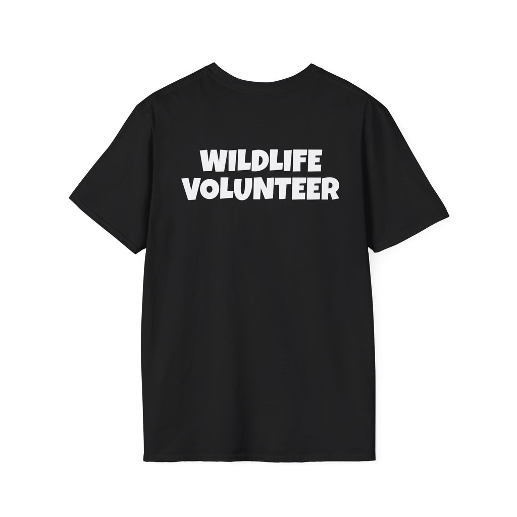 Wildlife Volunteer T-Shirt — Nature Rescue Pocket Logo Tee