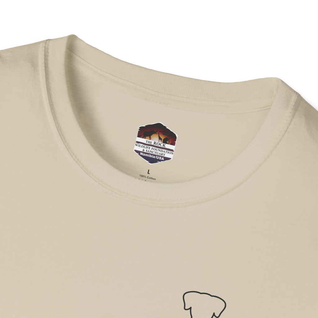 Dog and Cat Outline Tee — Minimal Pet Silhouette T-Shirt