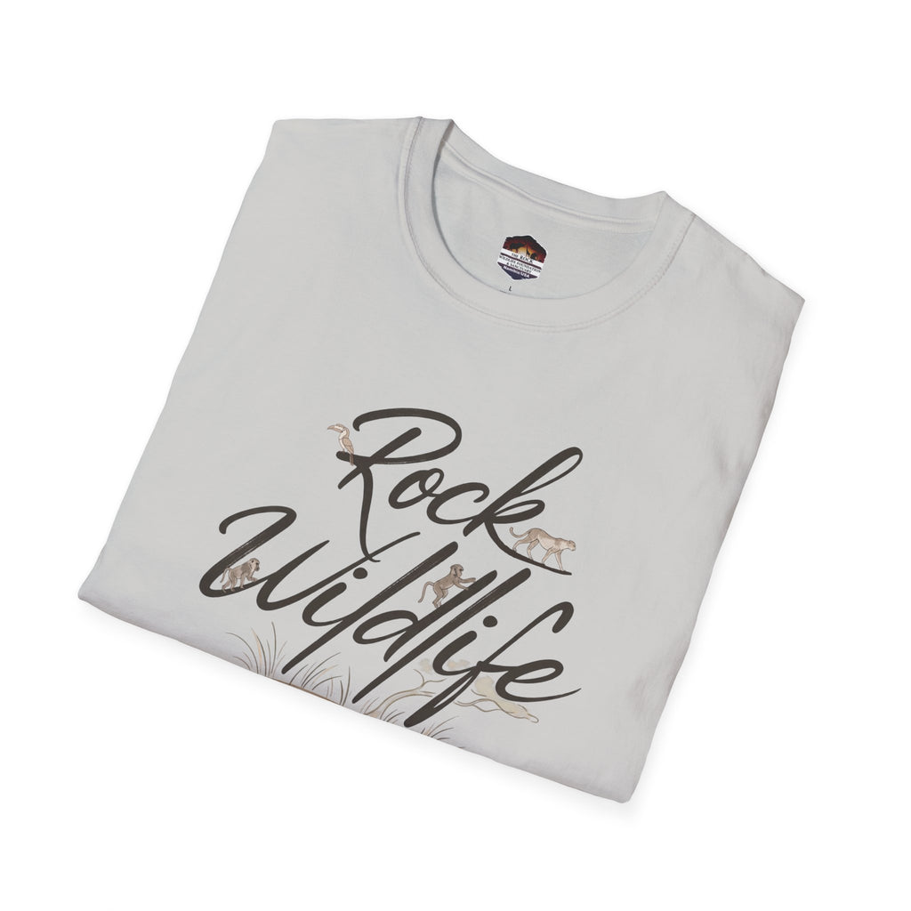 Rock Wildlife T-Shirt — Nature-Inspired Graphic Tee