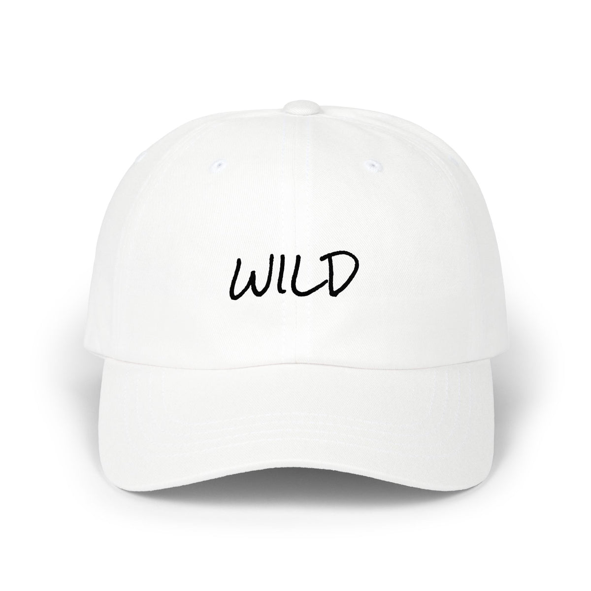 Wild Embroidered Dad Cap — Casual Embroidered Baseball Hat