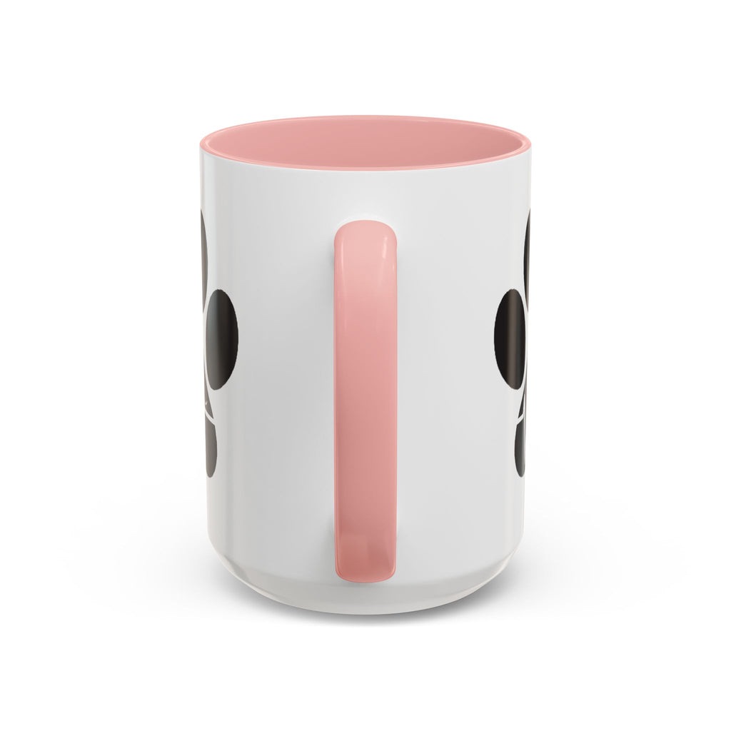 Dog Paw Heartbeat Coffee Mug — Pet Lover Accent Mug (11/15oz)
