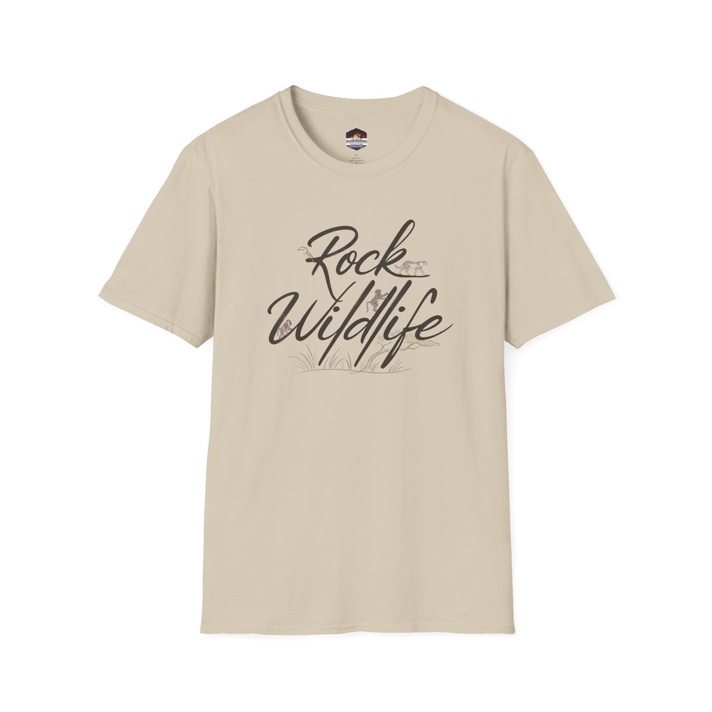 Rock Wildlife T-Shirt — Nature-Inspired Graphic Tee