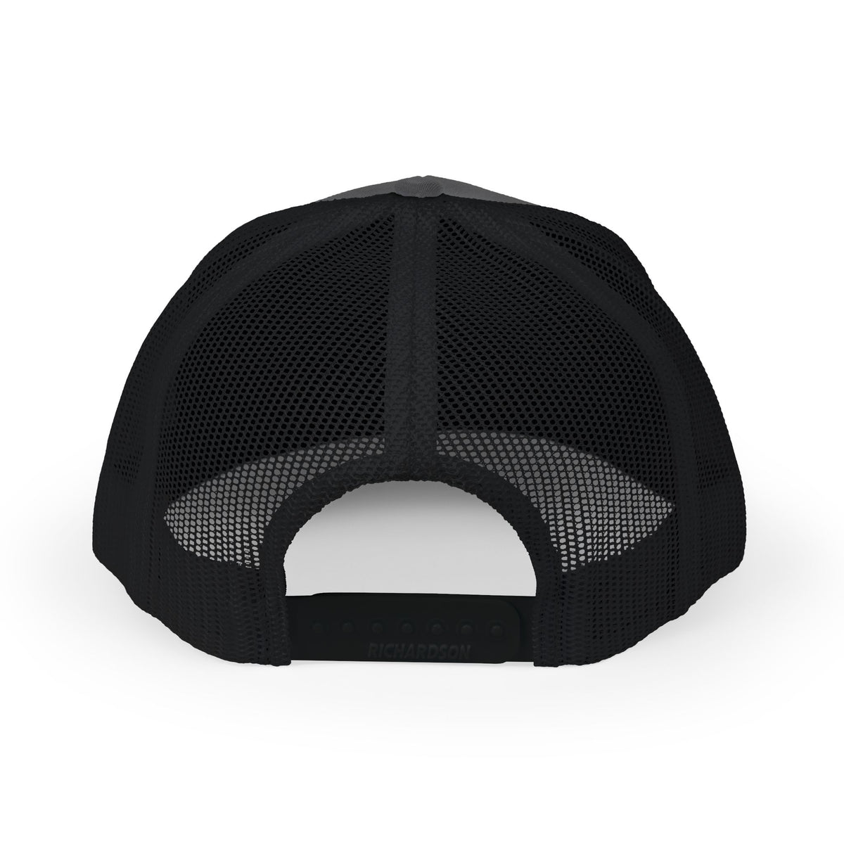 Rock Snapback Trucker Cap — White Mesh Baseball Hat
