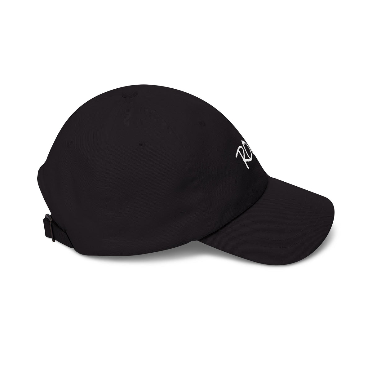 Rock Script Dad Cap — Casual Embroidered Baseball Hat