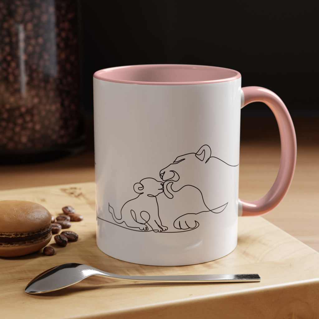 Lioness and Cub Mug