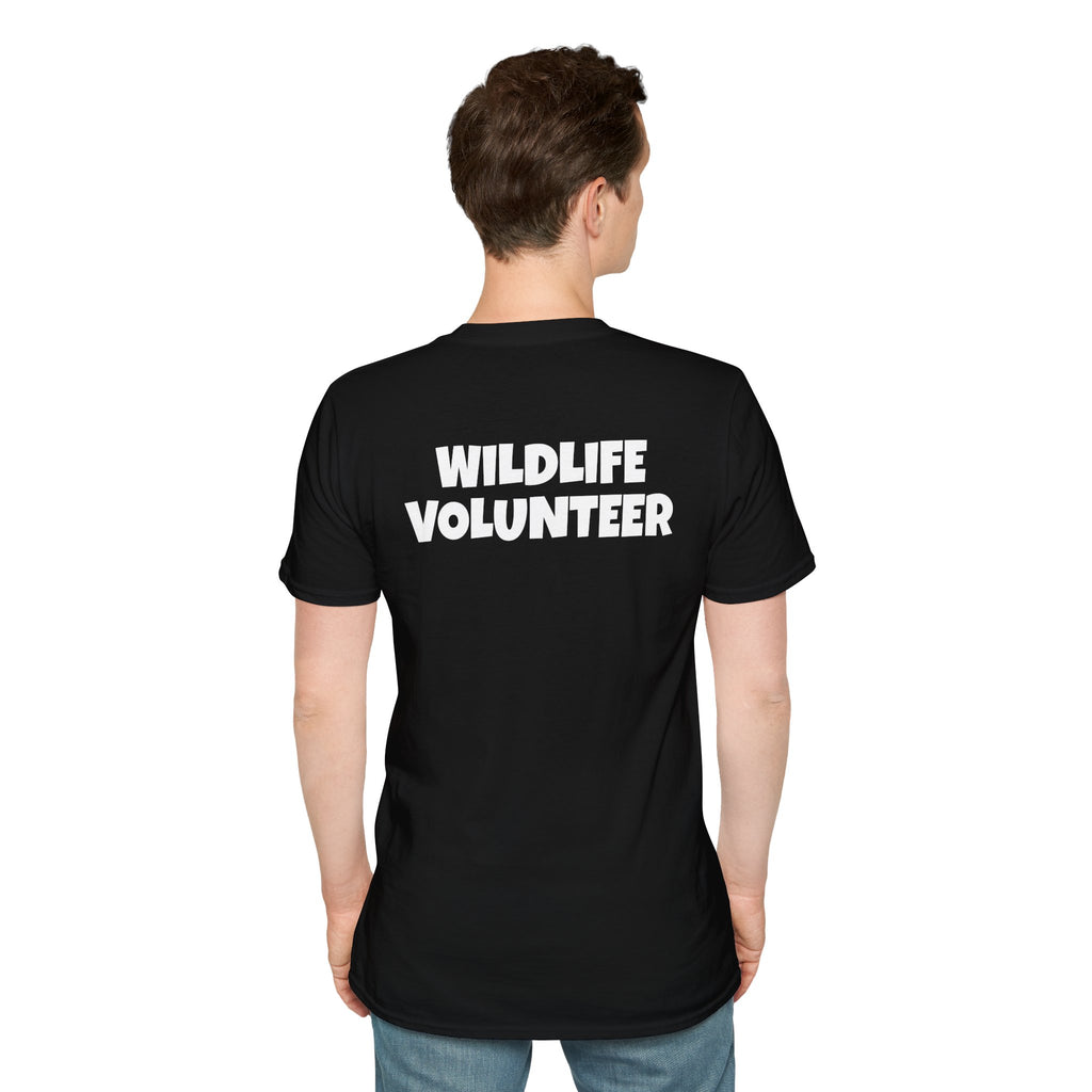 Wildlife Volunteer T-Shirt — Nature Rescue Pocket Logo Tee
