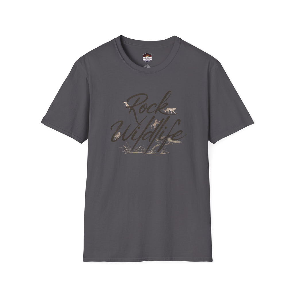 Rock Wildlife T-Shirt — Nature-Inspired Graphic Tee