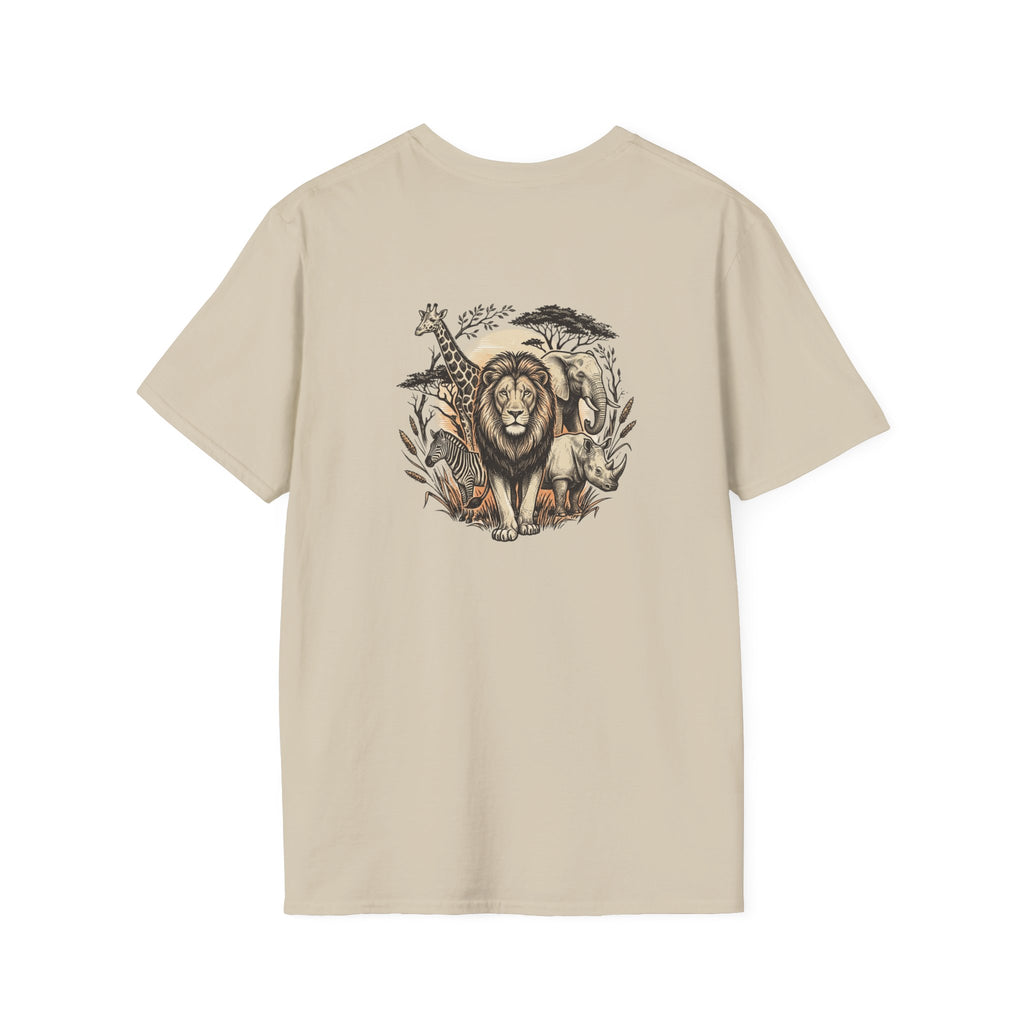Wildlife Logo T-Shirt — African-Inspired Graphic Tee