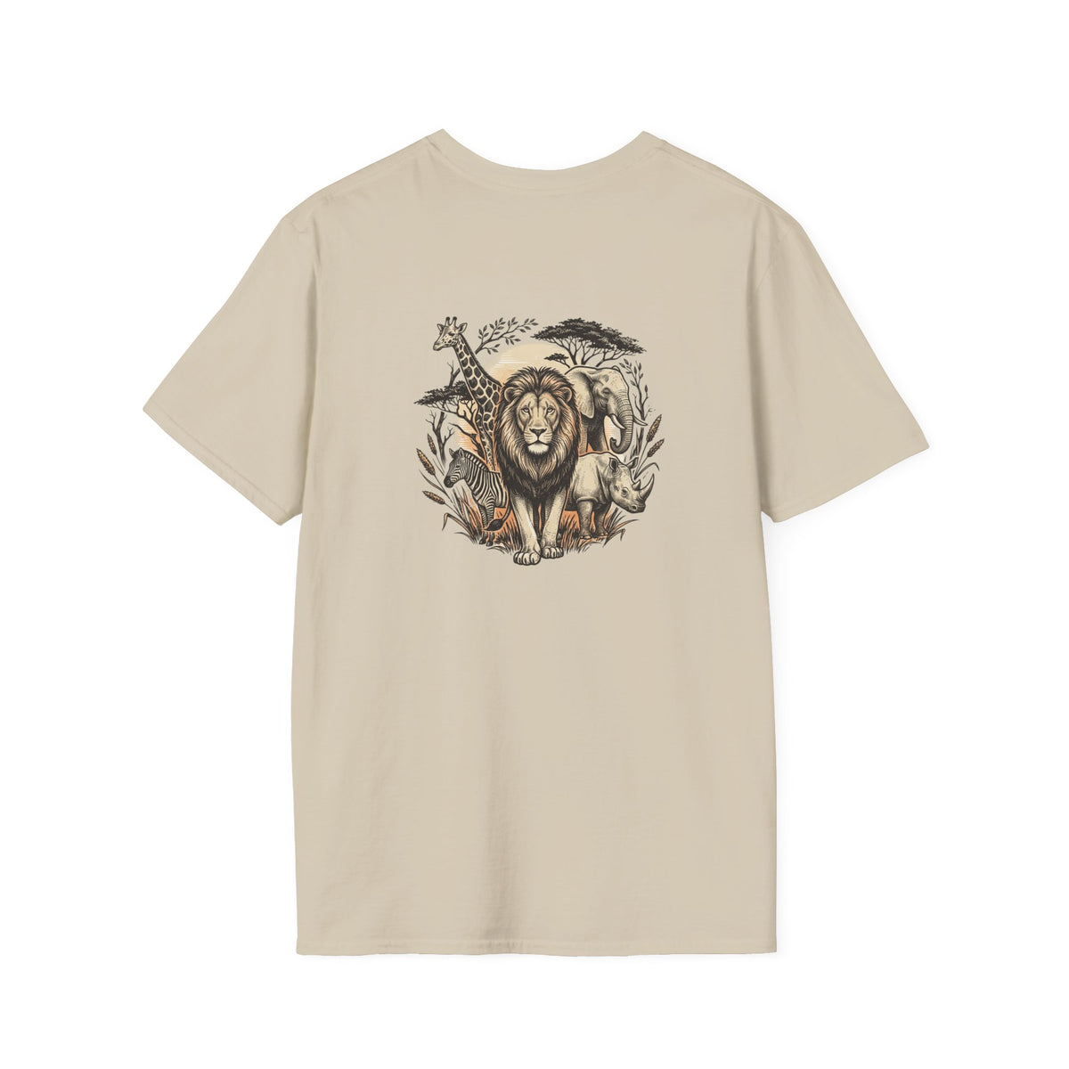 Wildlife Logo T-Shirt — African-Inspired Graphic Tee
