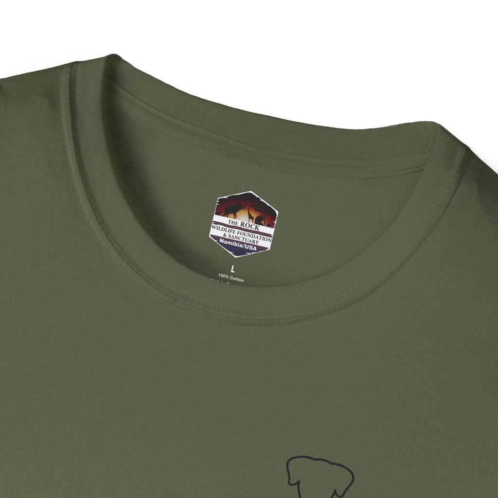 Dog and Cat Outline Tee — Minimal Pet Silhouette T-Shirt