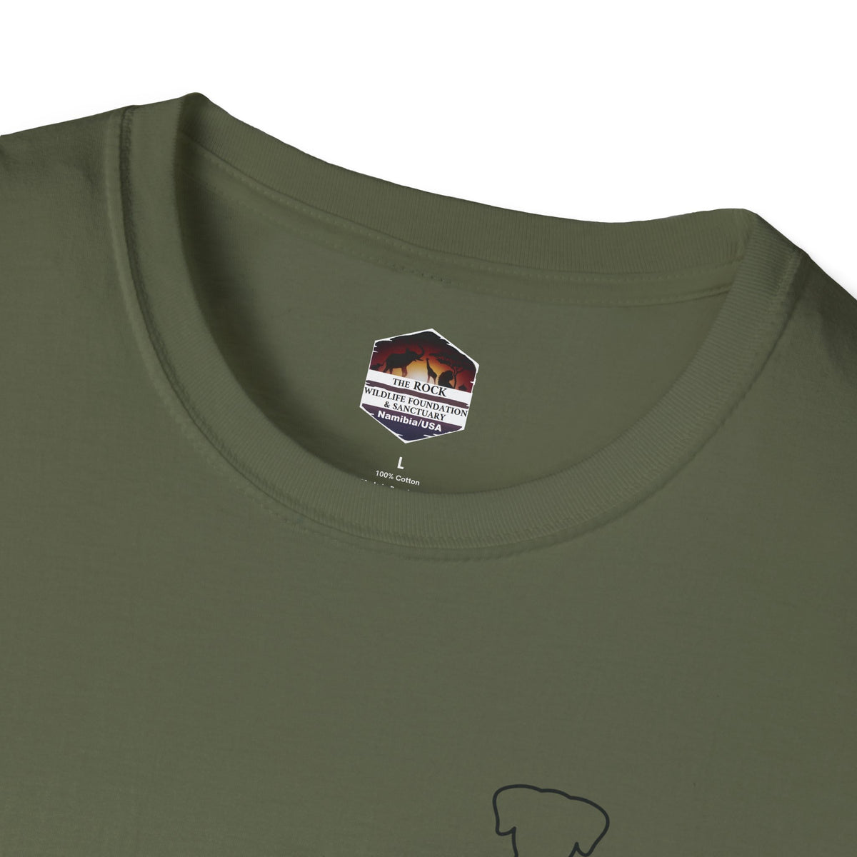 Dog and Cat Outline Tee — Minimal Pet Silhouette T-Shirt