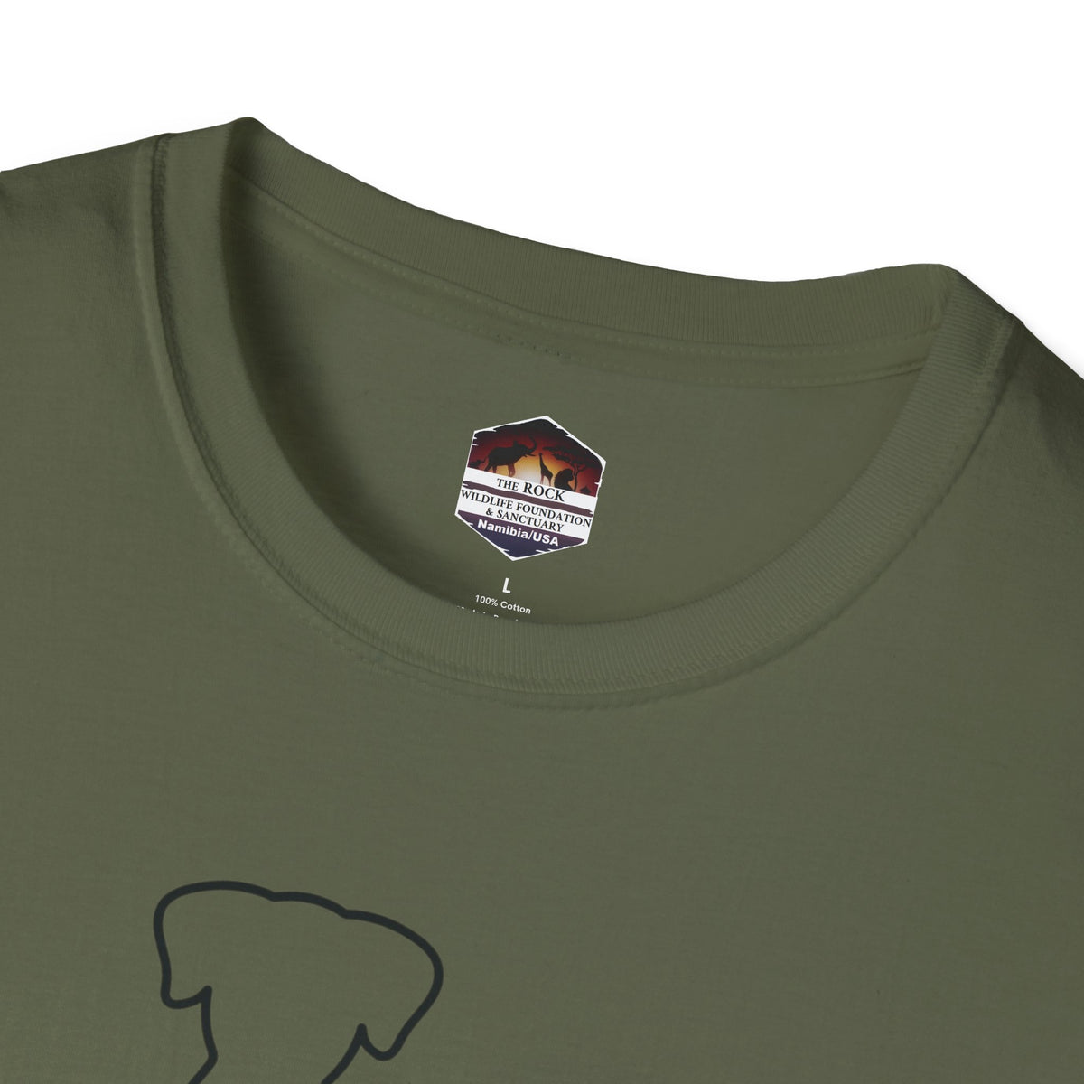 Dog and Cat Line Art T‑Shirt — Minimal Pet Silhouette Tee