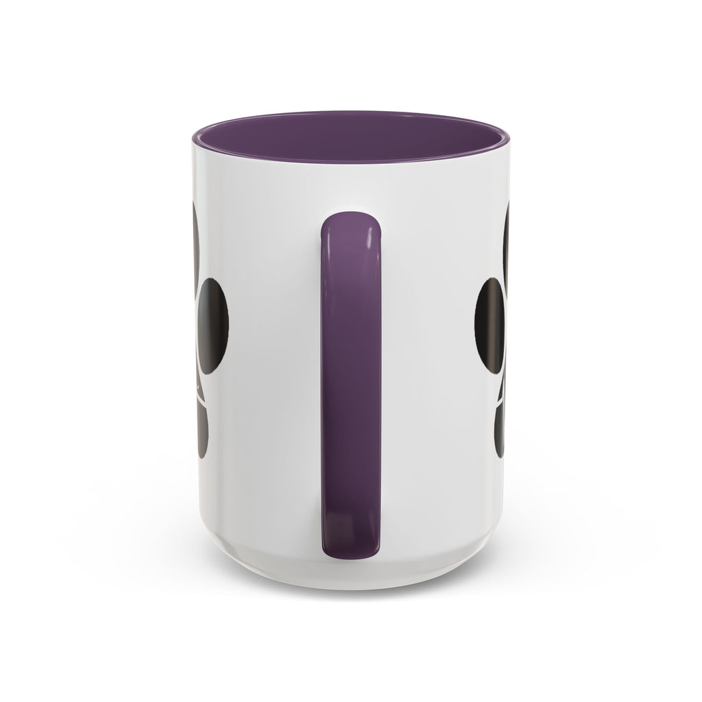 Dog Paw Heartbeat Coffee Mug — Pet Lover Accent Mug (11/15oz)