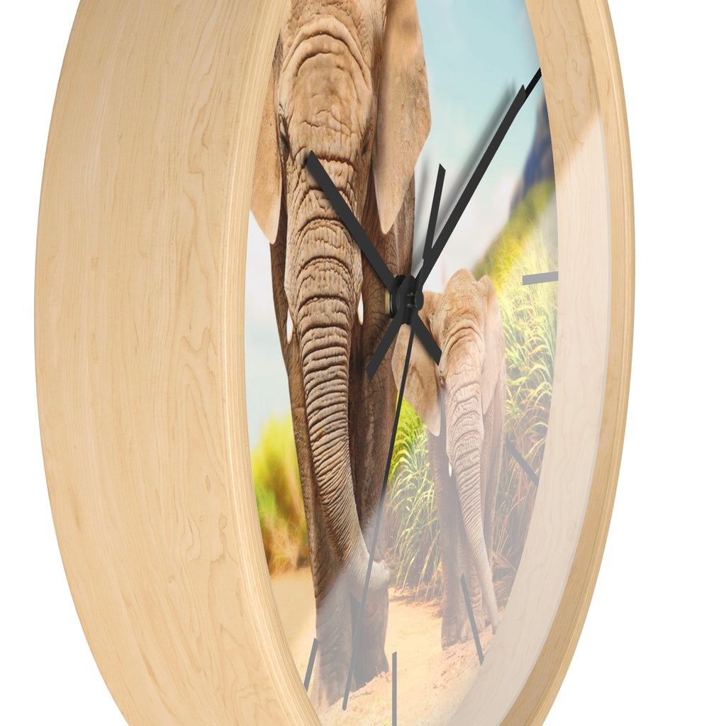 Elephant Wall Clock