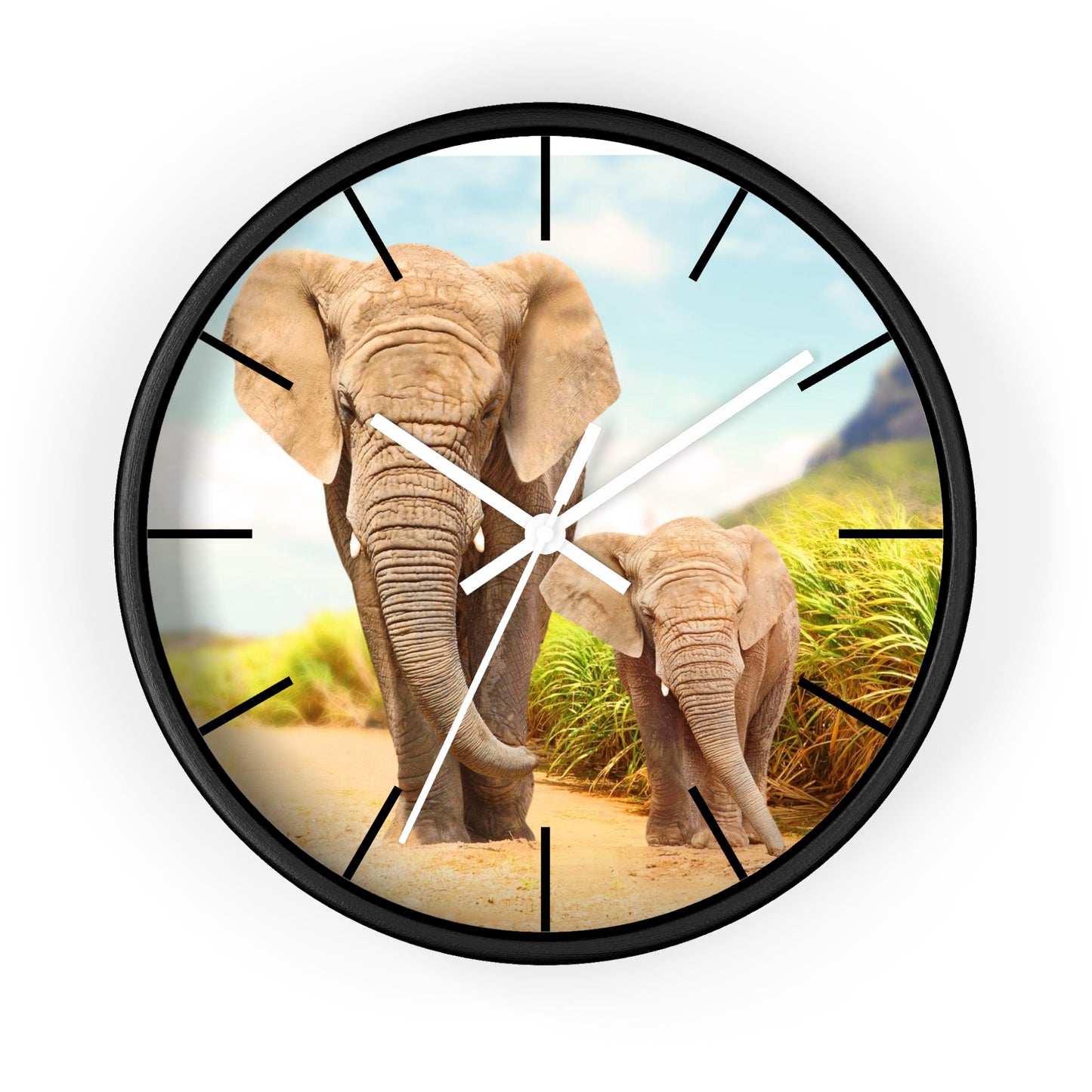 Elephant Wall Clock