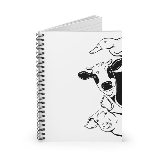 Farm Animals Notebook