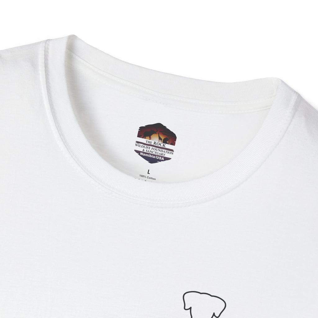Dog and Cat Outline Tee — Minimal Pet Silhouette T-Shirt