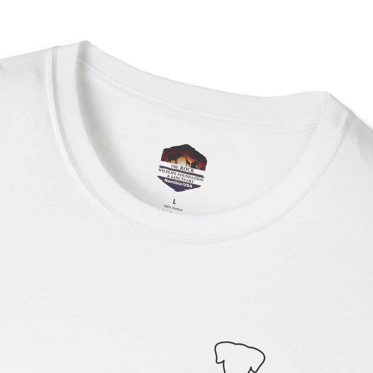 Dog and Cat Outline Tee — Minimal Pet Silhouette T-Shirt