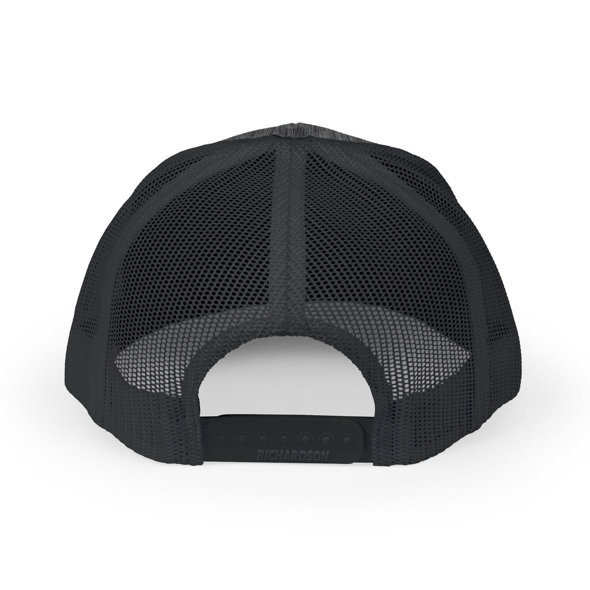 Rock Snapback Trucker Cap — White Mesh Baseball Hat