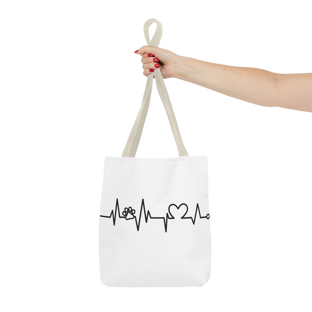 Animal ECG Tote Bag