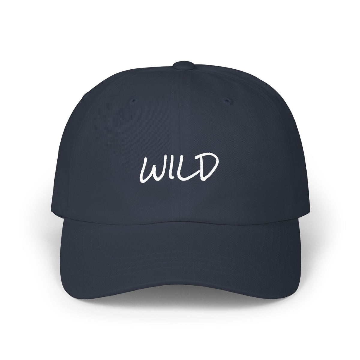 Wild Embroidered Dad Cap — Casual Embroidered Baseball Hat