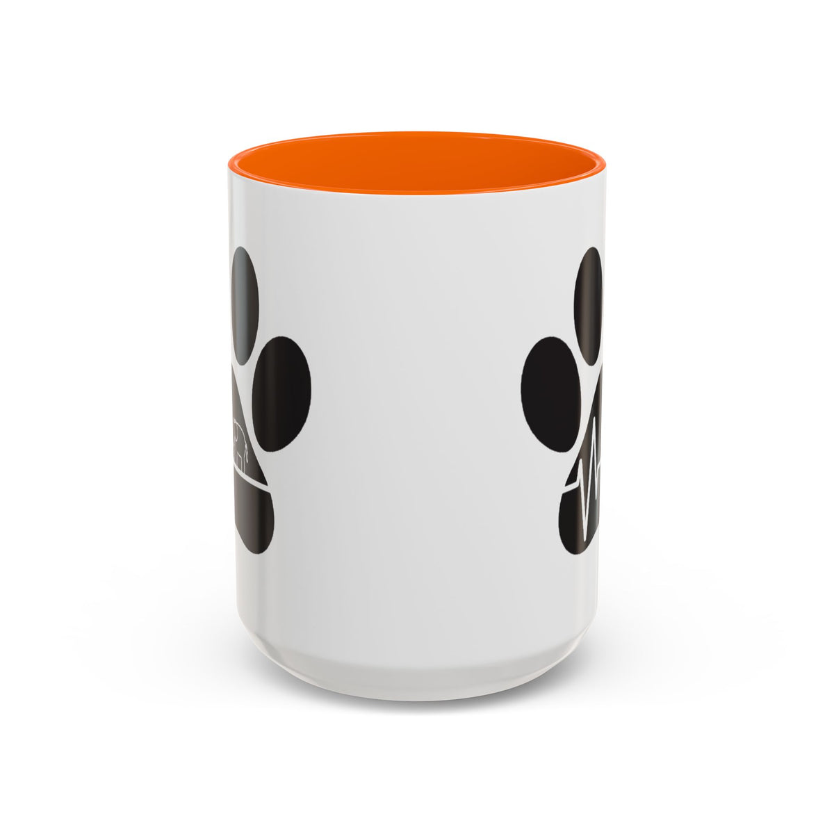 Elephant Paw Coffee Mug — Animal Rescue Heartbeat Accent Mug