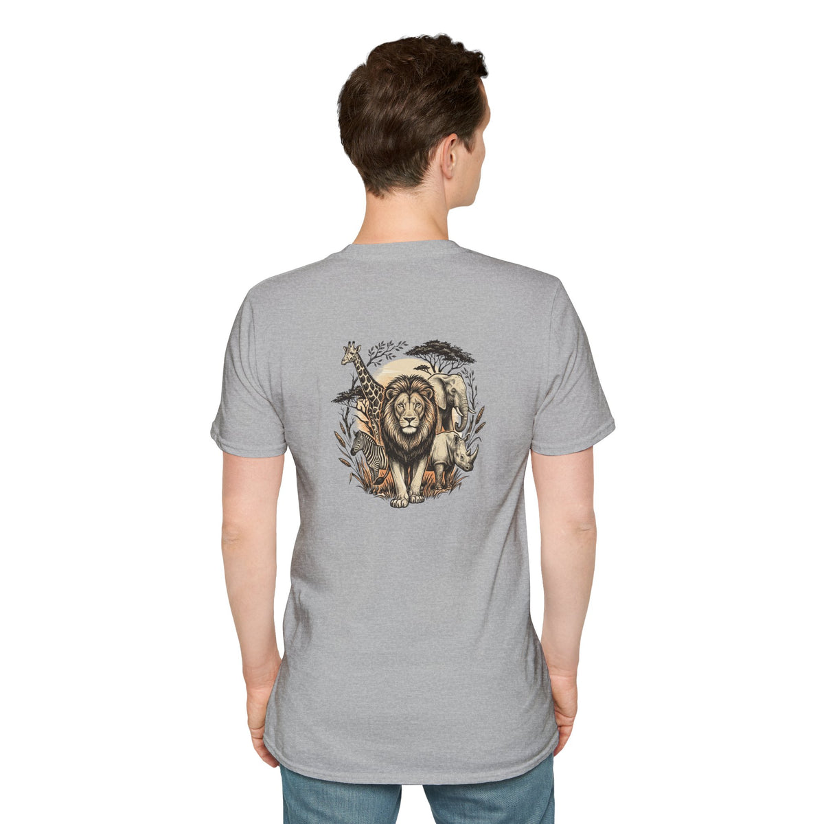 Wildlife Logo T-Shirt — African-Inspired Graphic Tee