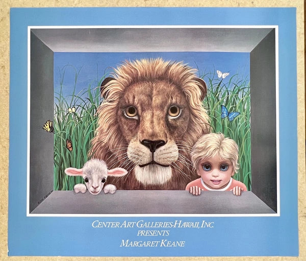 "Lion and Lamb" - Margaret Keane