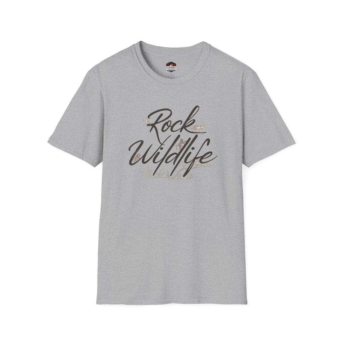 Rock Wildlife T-Shirt — Nature-Inspired Graphic Tee