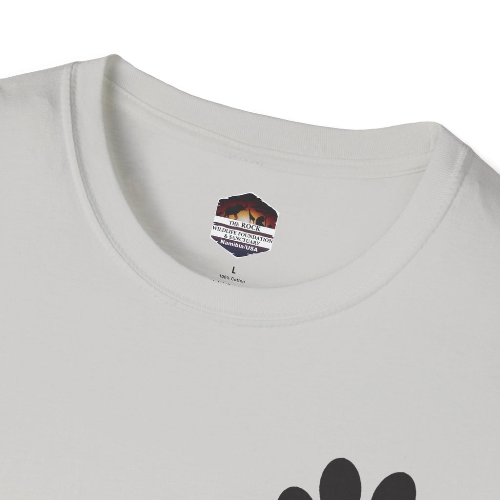 T-Shirt — Paw & Heartbeat EKG Design (Pet Lover Tee)