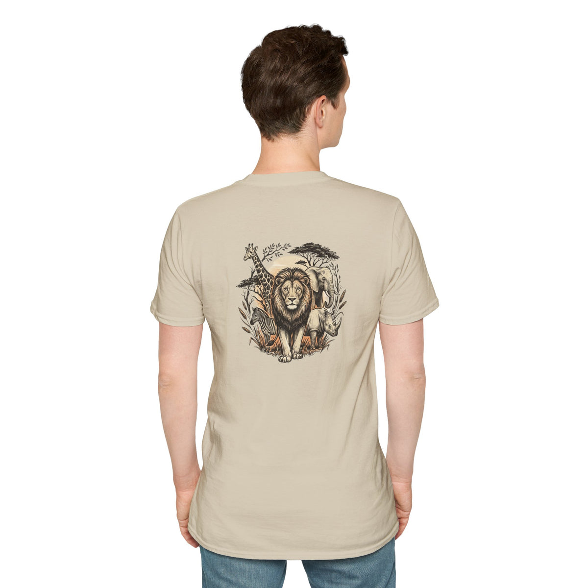 Wildlife Logo T-Shirt — African-Inspired Graphic Tee