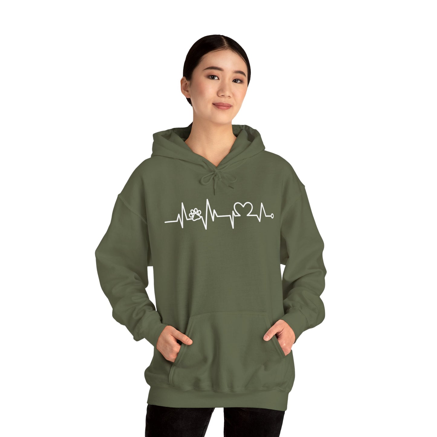 Animal ECG Hoodie